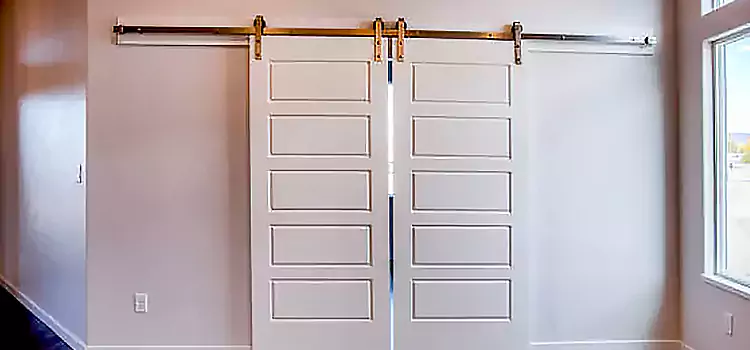 Glass Barn Door with Installation Hardware Kit High Point